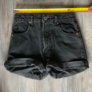 High waisted Zara cuffed shorts